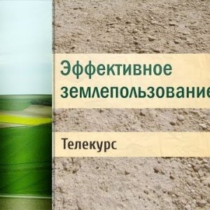 Лекция 10. Научное сообщество России об эффективном землепользовании