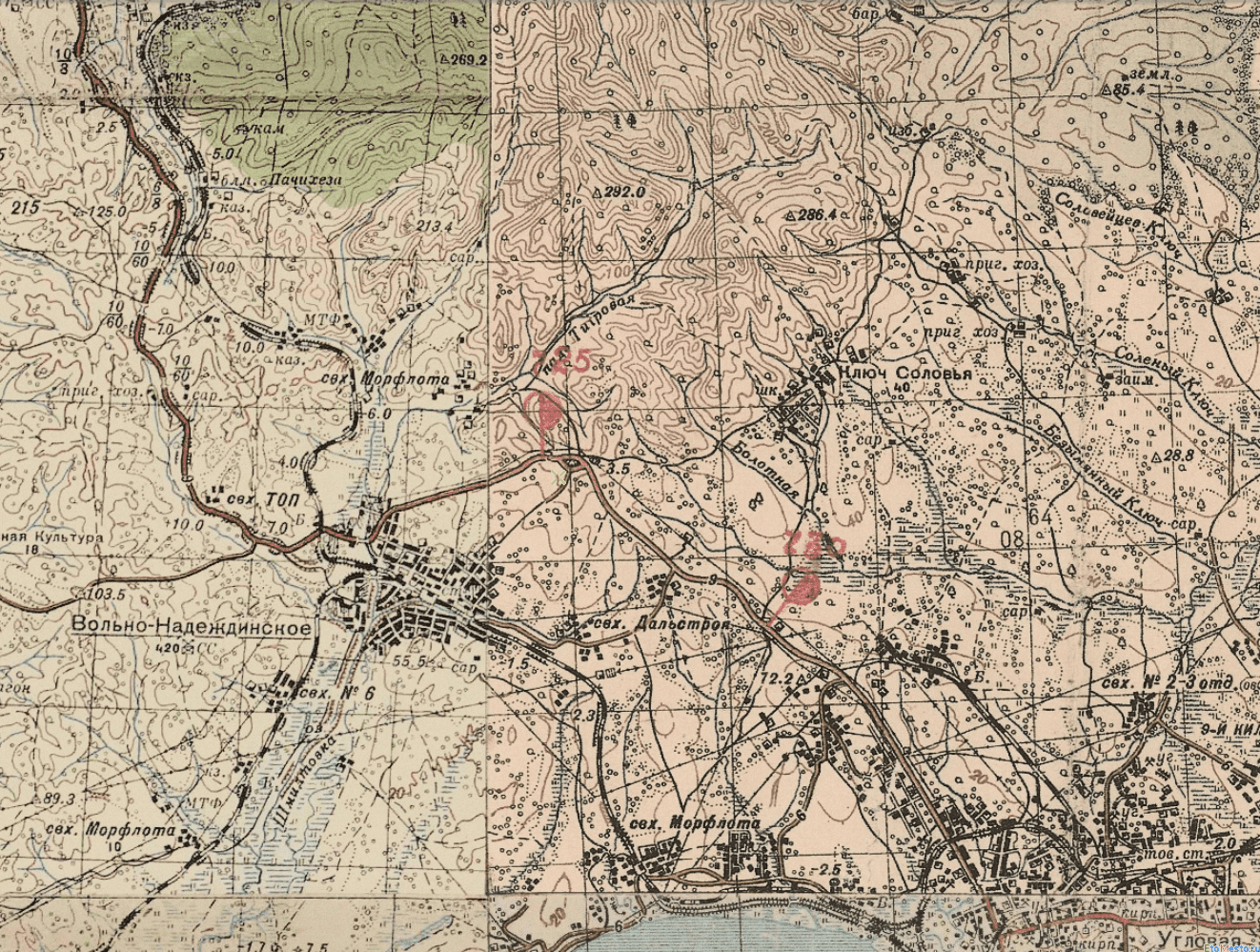 1941 год РККА 1км Кипарисово-Тавричанка